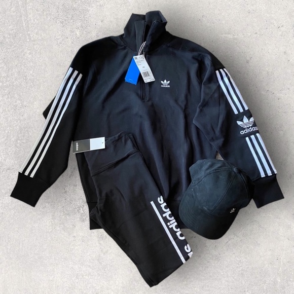 adidas Pants - Adidas • Black Set • XS